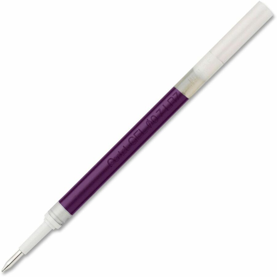 EnerGel Retractable Gel Pen Refill - 0.70 mm - Violet Ink - Metal Tip, Smear Proof, Smudge Proof, Quick-drying Ink - 1 Each