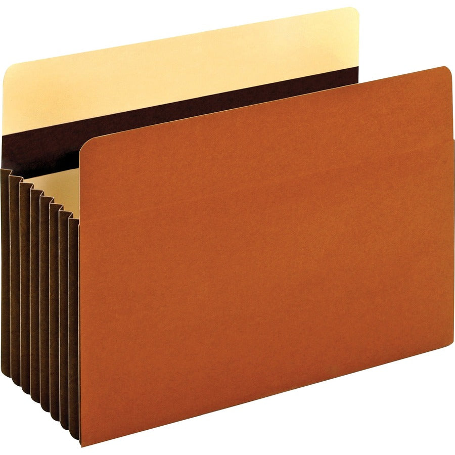 Pendaflex Legal Recycled Expanding File - 8 1/2" x 14" - 1600 Sheets Capacity - 7" Expansion - 24 pt. - Tyvek, Redrope, Redrope - Brown - Reinforced, Heavyweight Cover, Tear Resistant, Tyvek Gusset - 10% Recycled - 1 Box