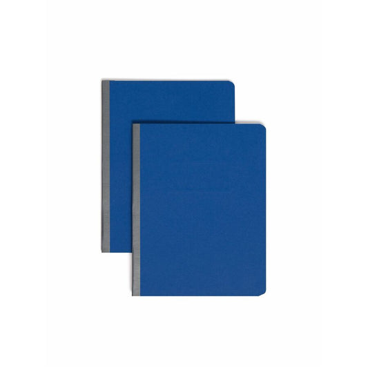 Smead Letter Fastener Folder - 8 1/2" x 11" - 3" Expansion - 1 Fastener - 25 pt. - Pressboard - Dark Blue - Metal Compressor, Hinged - 1 Each