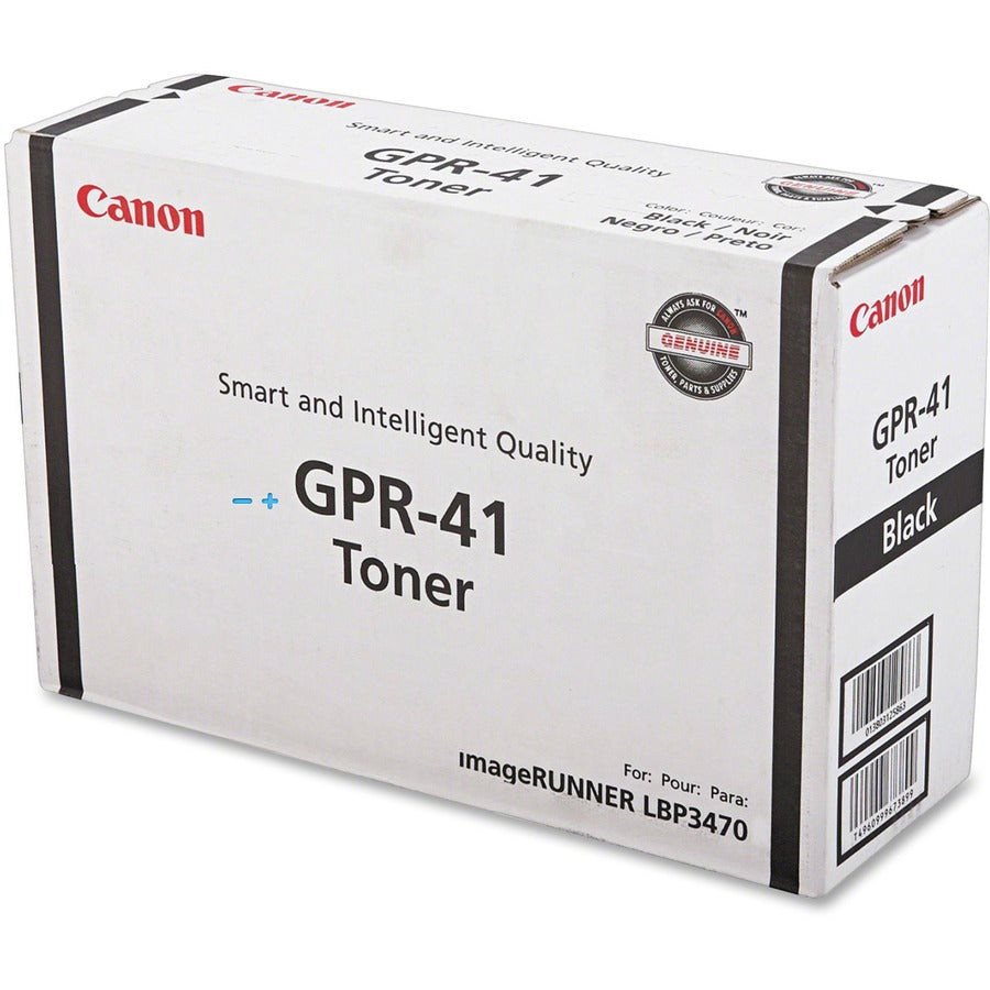 Canon GPR-41 Original Laser Toner Cartridge - Black - 1 Each - 6400 Pages