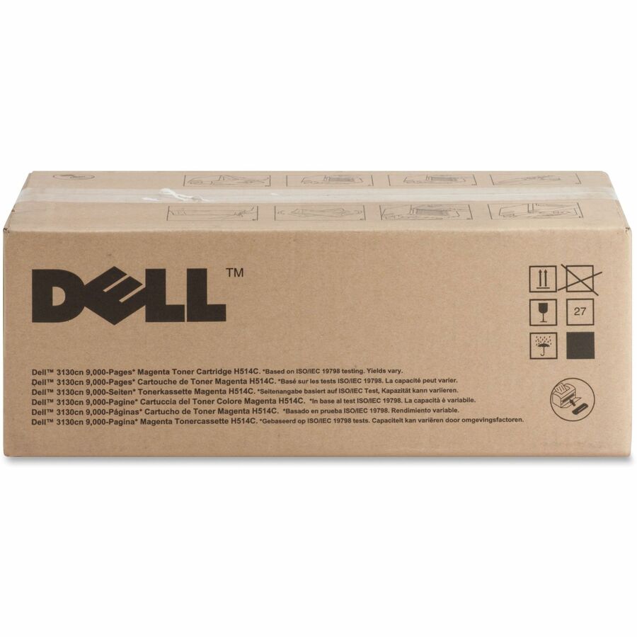 Dell H514C Original Laser Toner Cartridge - Magenta - 1 Each - 9000 Pages