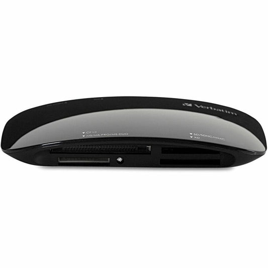 Verbatim USB 2.0 Universal Card Reader - 15-in-1 - CompactFlash Type I, CompactFlash Type II, Microdrive, Memory Stick Duo, Memory Stick PRO, Memory Stick PRO Duo, Memory Stick Duo (MagicGate), SD, SDHC, miniSD, microSD, ... - USB 2.0 - External1 Each