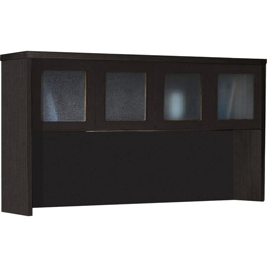 Safco Aberdeen AHG72 Hutch - 39.1" Length x 72" Width x 15" Depth - 4 x Door(s) - Durable - Mocha - Assembly Required