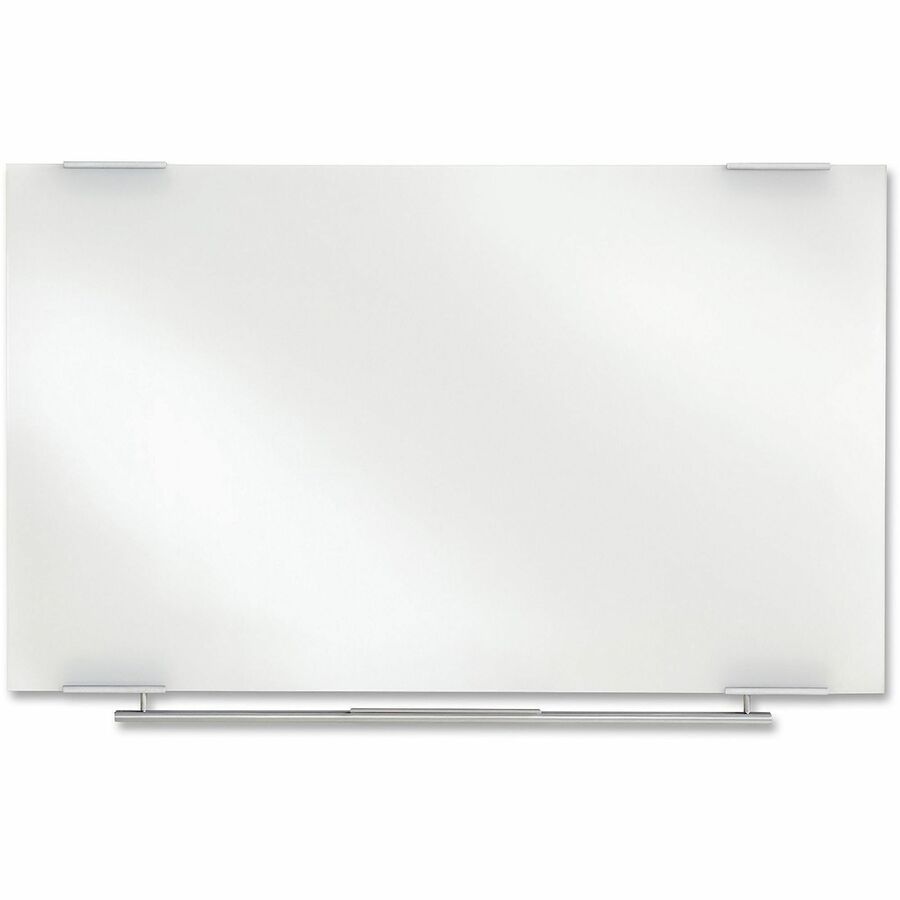 Iceberg Clarity TOO Glass Dry Erase Boards - 60" (5 ft) Width x 36" (3 ft) Height - Ultra White Tempered Glass Surface - Ghost Resistant - Assembly Required - 1 Each