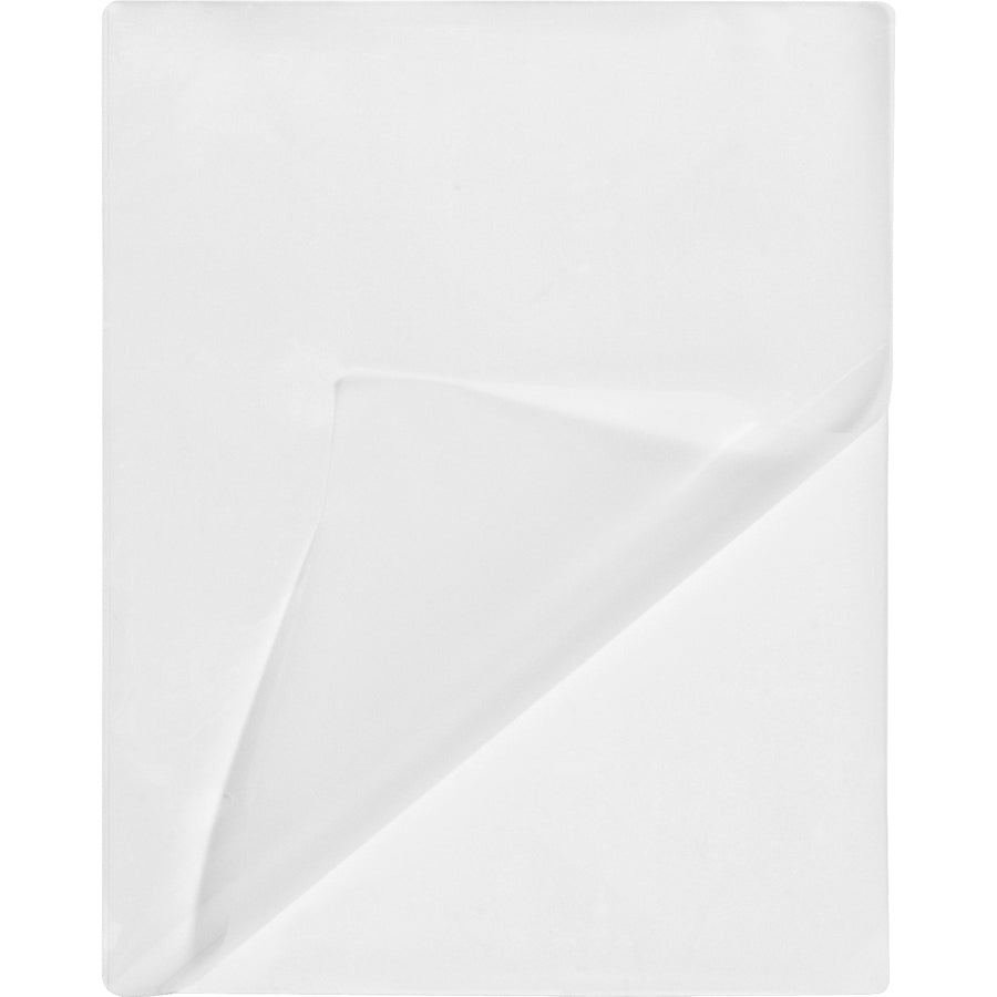 Business Source Laminating Pouches - Sheet Size Supported: Letter 8.50" Width x 11" Length x 5 mil Thickness - Laminating Pouch/Sheet Size: 9" Width x 11.50" Length - for Document, ID Badge, Photo, Recipe - Clear - 1 Box