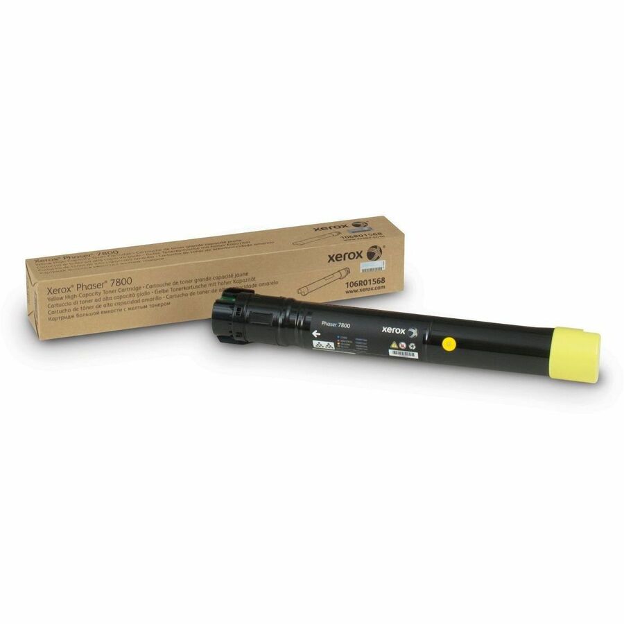 Xerox Original Laser Toner Cartridge - Yellow - 1 Each - 17200 Pages