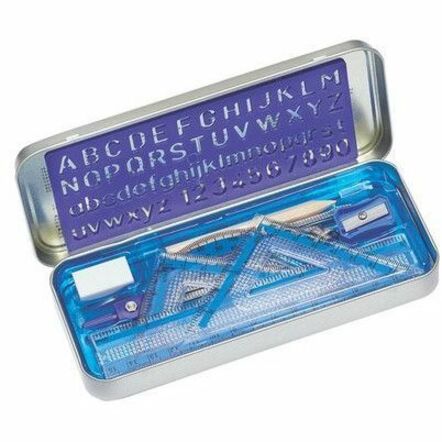 Staedtler 557 10 Math Set - 10 Piece(s) - 10/Set - 1 Each