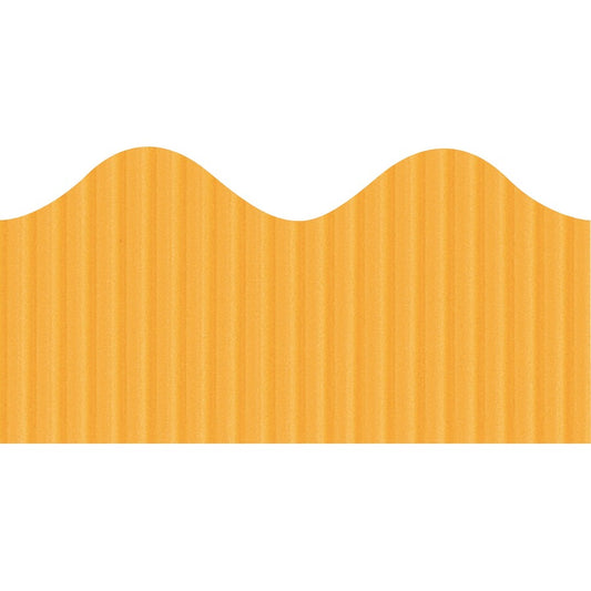 Bordette Decorative Border - Fade Resistant - 2.25" Width x 600" Length - Sunset Gold - 1 Roll