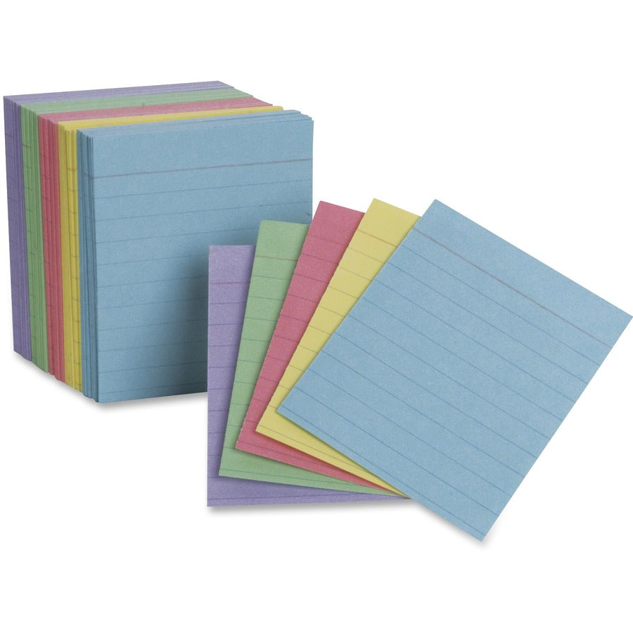 TOPS Oxford Color Mini Index Cards - 200 x Divider(s) - 2.5" Divider Width x 3" Divider Length - White Divider - 10% - 200 / Pack