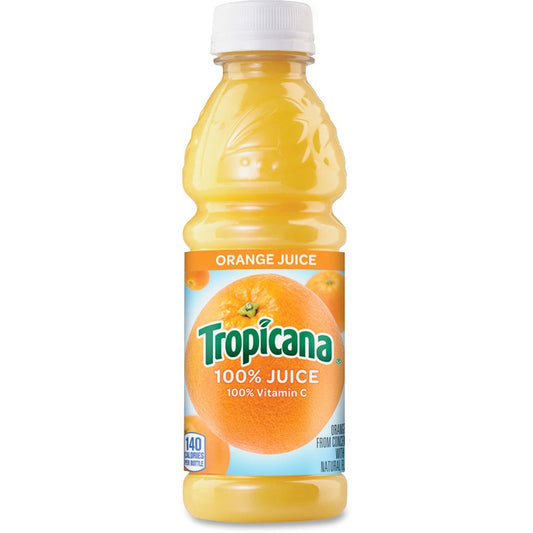 Tropicana Bottled Orange Juice - 10 fl oz (296 mL) - 1 Carton
