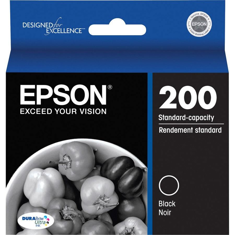 Epson DURABrite Ultra 200 Original Inkjet Ink Cartridge - Black - 1 Each - Inkjet - Black - 1 Each
