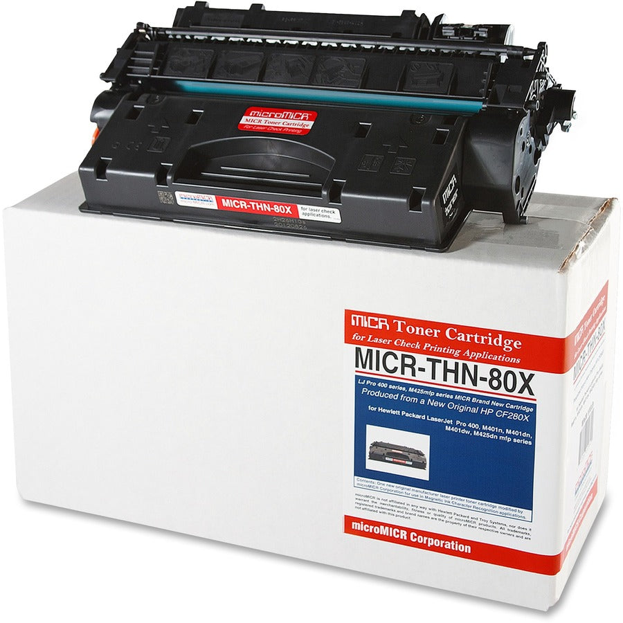 microMICR Remanufactured High Yield Laser Toner Cartridge 80X (CF280X) - Black - 1 Each - 6900 Pages