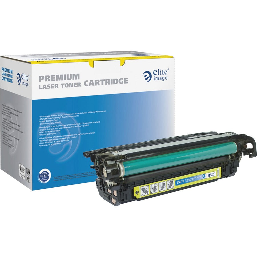 Elite Image Remanufactured Laser Toner Cartridge 648A (CE262A) - Yellow - 1 Each - 11000 Pages