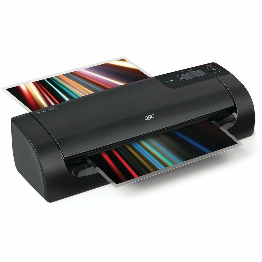 GBC Fusion 1000L 9"Laminator - Pouch - 9" Lamination Width - 3 mil Lamination Thickness - Manual Release - 3.5" Height x 4.1" Width