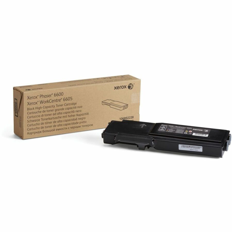 Xerox Original High Yield Laser Toner Cartridge - Black - 1 Each - 8000 Pages
