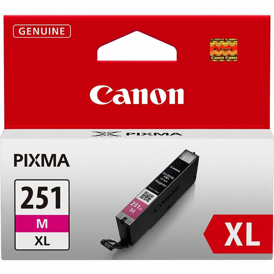 Canon CLI251XLM Original Inkjet Ink Cartridge - Magenta - 1 Each - Inkjet - Magenta - 1 Each