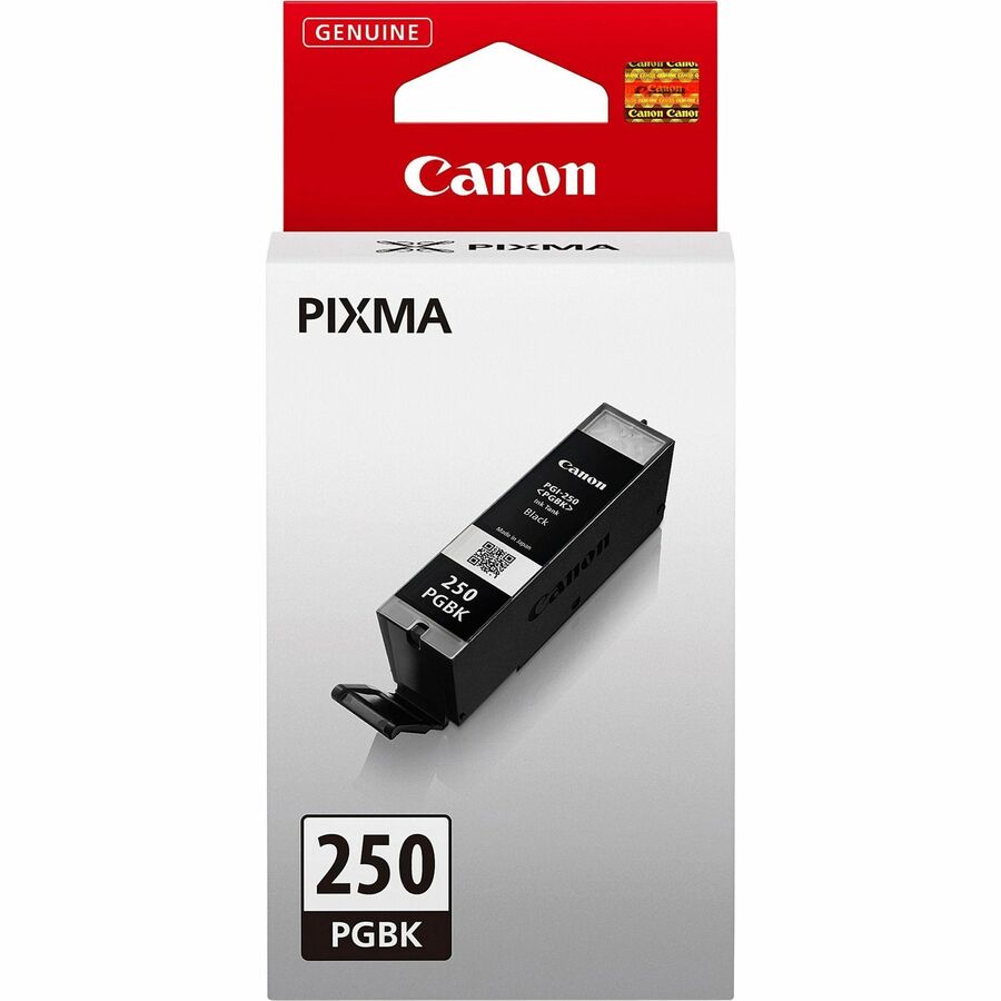Canon PGI-250 Original Inkjet Ink Cartridge - Black - 1 Each - Inkjet - Black - 1 Each