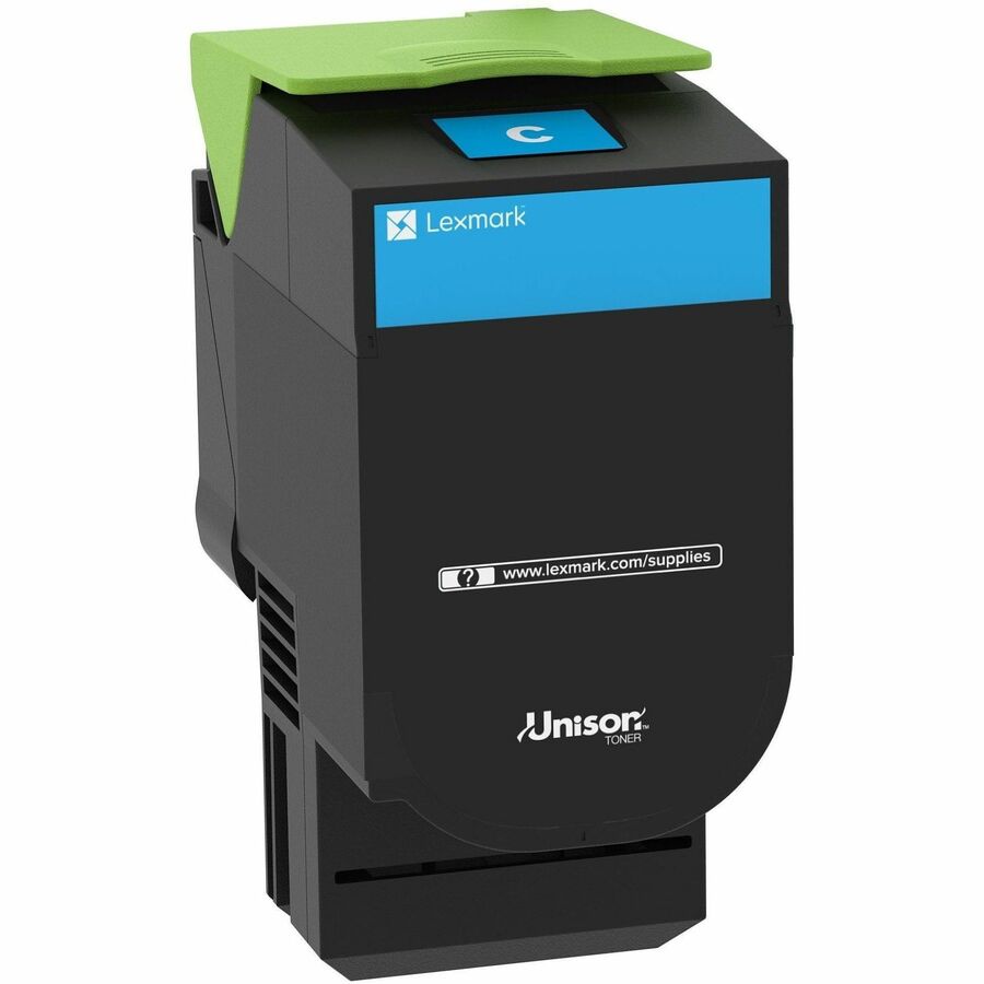 Lexmark Extra High Yield Laser Toner Cartridge - Cyan - 1 Each - 4000 Pages Cyan