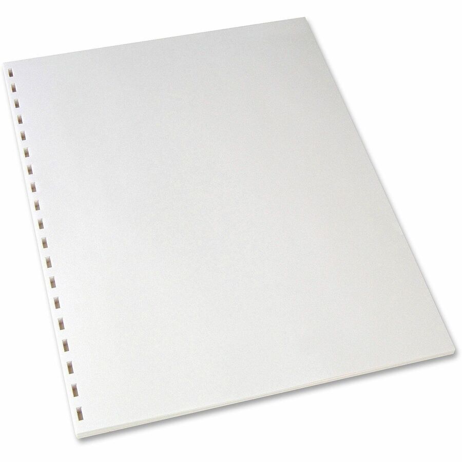 GBC CombBind 19-hole Pre-Punched Paper - White - 19-Hole Punched - 84 Brightness - Letter - 8 1/2" x 11" - 20 lb Basis Weight - Pre-punched - White - 1 Pack