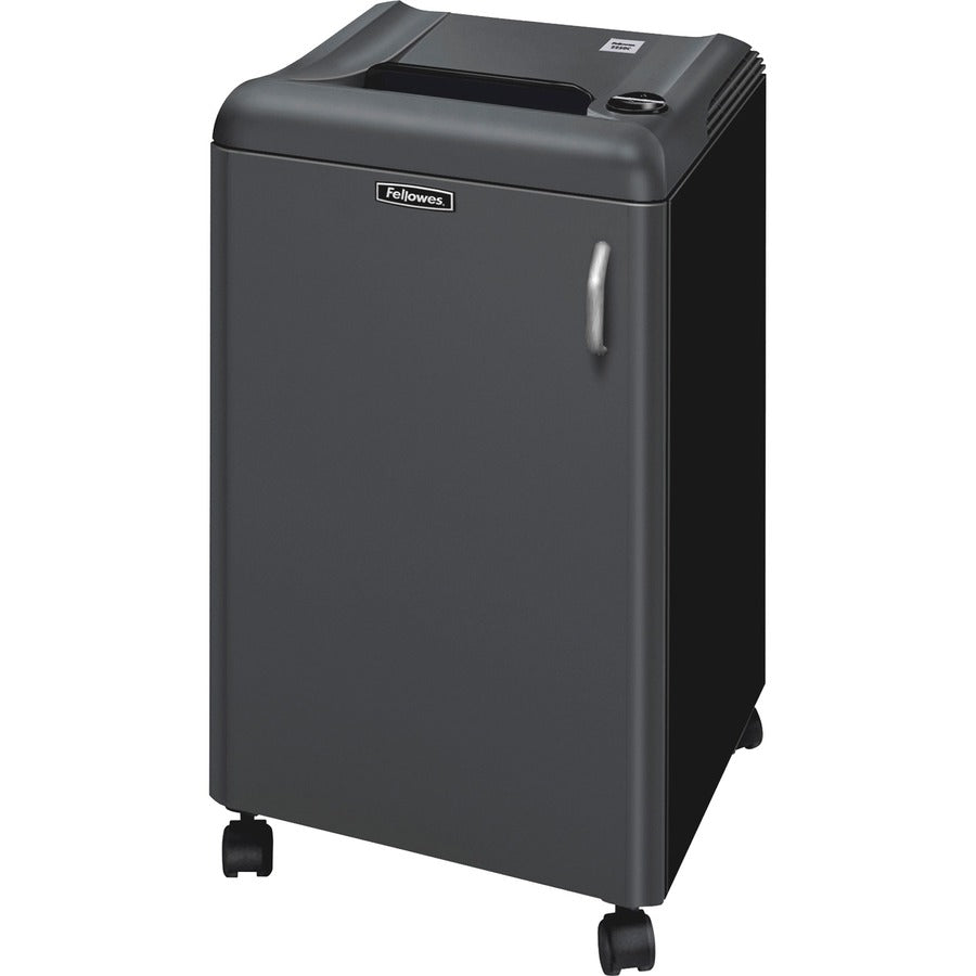 Fellowes Fortishred 2250C TAA Compliant Cross-Cut Shredder - Continuous Shredder - Cross Cut - 22 Per Pass - for shredding Staples, Credit Card, CD, DVD, Paper Clip, Junk Mail, Paper - 0.156" x 1.563" Shred Size - P-4 - 20 ft/min - 10.25" Throat - 20 g...