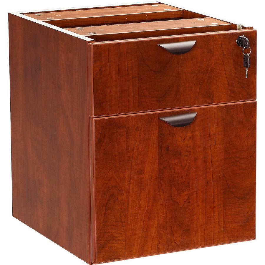 Boss � Hanging Pedestal - 16" Width x 16" Depth x 19" Height - Wood - Cherry - 1 Each