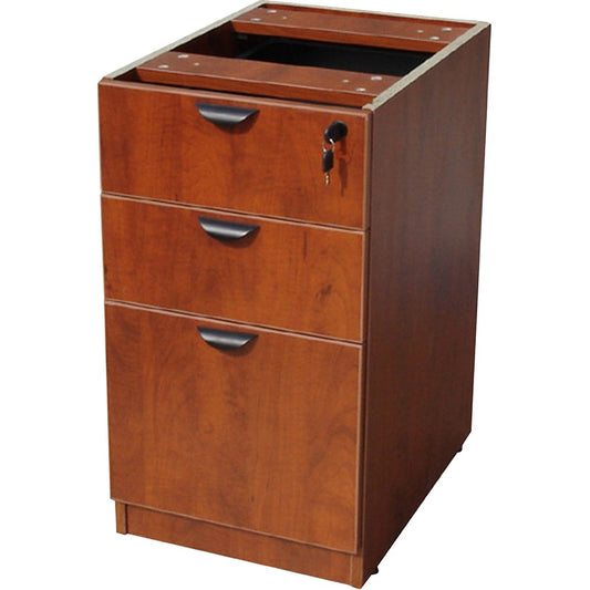 Boss Deluxe Pedestal - Full - 250 lb Load Capacity x 16" Width x 22" Depth x 28.50" Height - Wood - Cherry - 1 Each