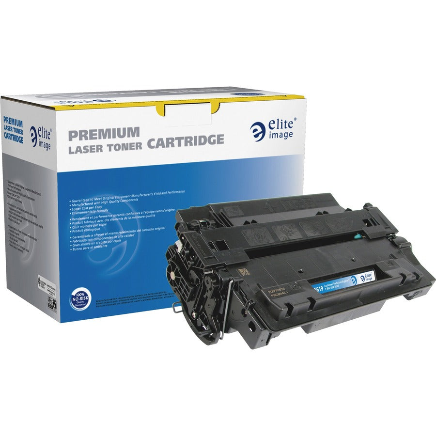 Elite Image Remanufactured Ultra High Yield Laser Toner Cartridge 55X (CE255X) - Black - 1 Each - 20000 Pages
