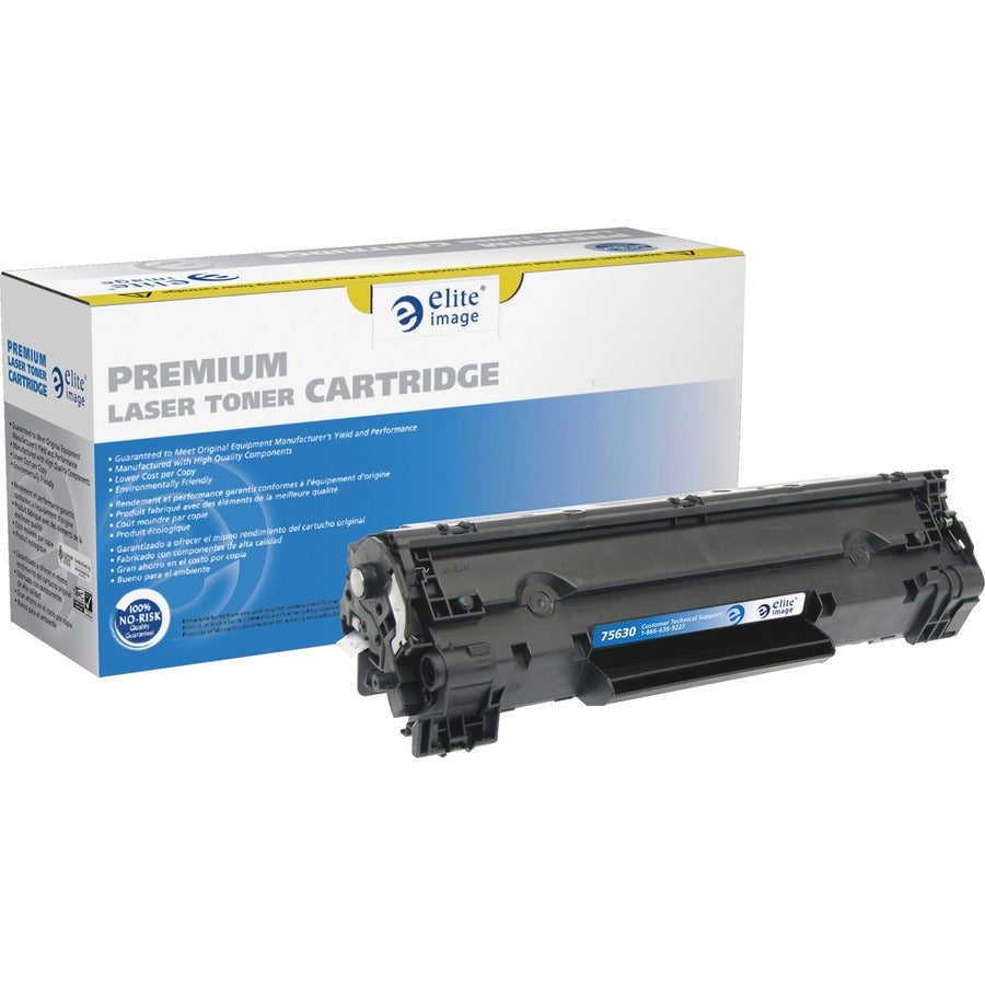 Elite Image Remanufactured Ultra High Yield Laser Toner Cartridge 85A (CE285A) - Black - 1 Each - 2300 Pages