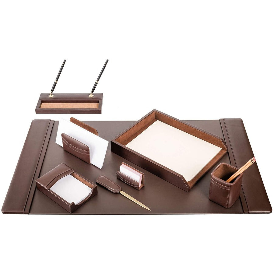 Dacasso Leather Desk Set - 1 Each