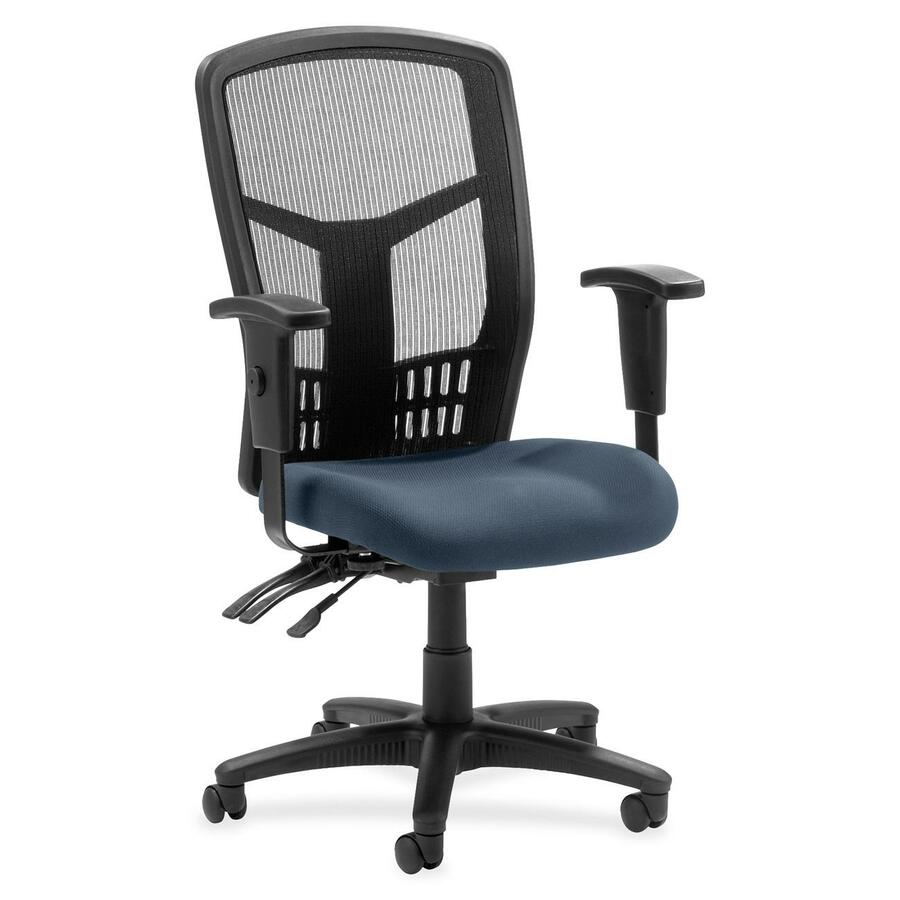Lorell Executive High-back Mesh Chair - Shire Chesapeake Seat Color - Mesh Fabric Seat Material - Black Back Color - Black Frame Color - 5-star Base - Black - 1 Each