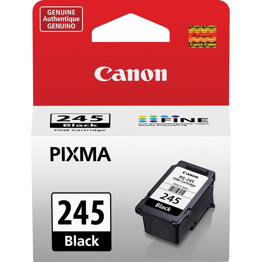 Canon PG-245 Original Inkjet Ink Cartridge - Pigment Black - 1 Each - Inkjet - Pigment Black - 1 Each