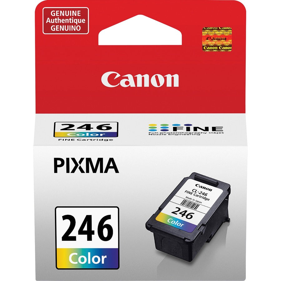 Canon CL-246 Original Inkjet Ink Cartridge - Tri-color - 1 Each - Inkjet - Tri-color - 1 Each