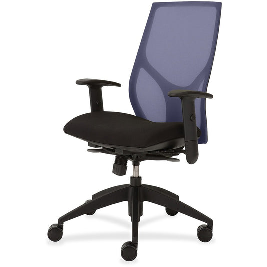 9 to 5 Seating Vault 1460 Task Chair - Black Seat Color - 5-star Base - 1 Each
