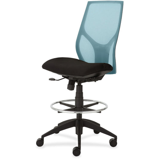9 to 5 Seating Vault 1468 Armless Task Stool - Black Seat Color - 5-star Base - 1 Each