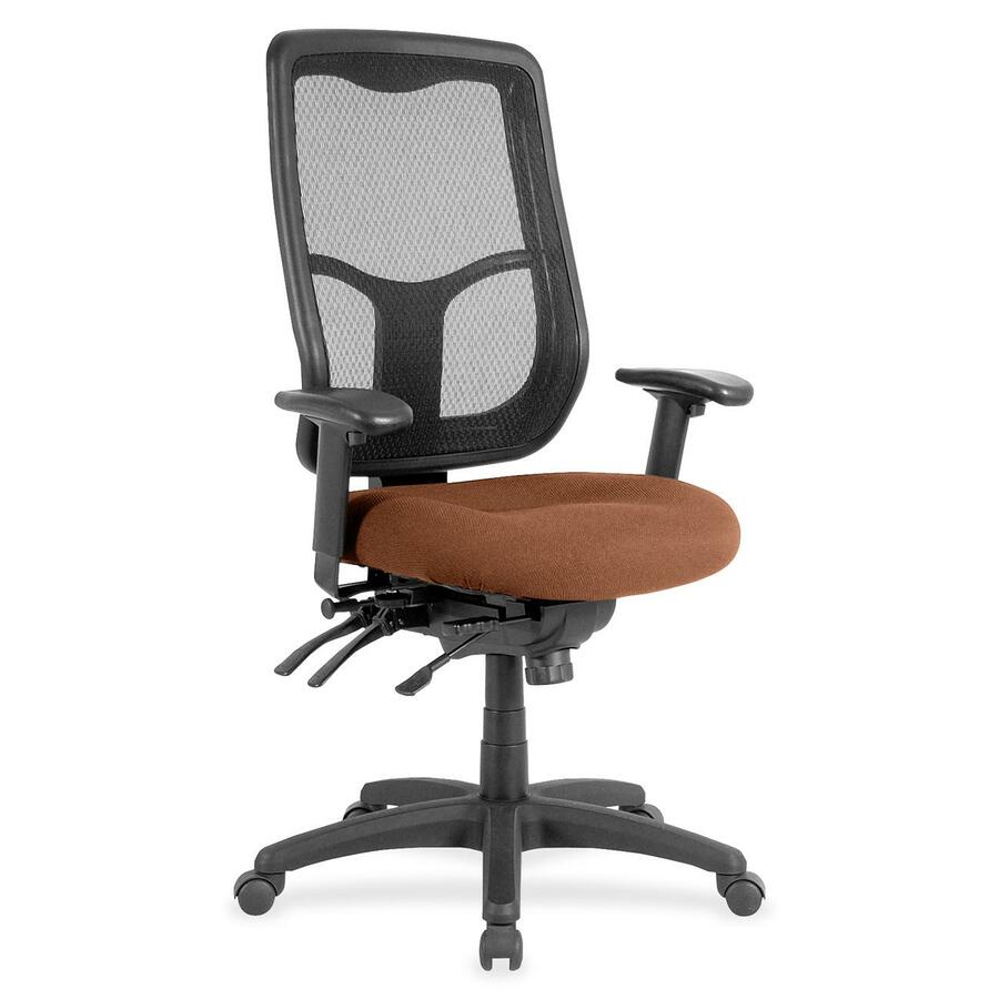 Eurotech Apollo MFHB9SL Executive Chair - Nutmeg Seat Color - Fabric Seat Material - 5-star Base - Canyon Nutmeg - 1 Each