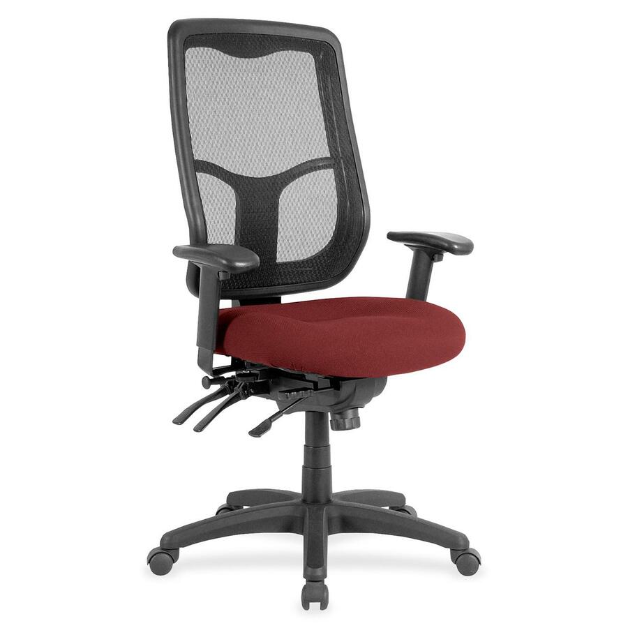Eurotech Apollo MFHB9SL Executive Chair - Festive Seat Color - Fabric Seat Material - 5-star Base - Expo Festive - 1 Each