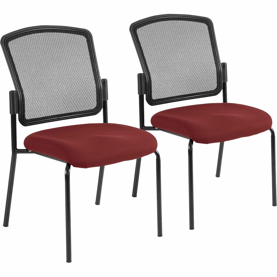 Eurotech Dakota 2 7014 Guest Chair - Festive Seat Color - Fabric Seat Material - Steel Frame Material - Four-legged Base - Expo Festive - 2 / Carton