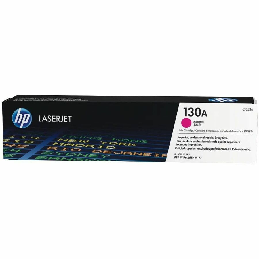 HP 130A Original Laser Toner Cartridge - Magenta - 1 Each - 1000 Pages