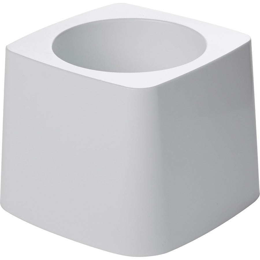 Rubbermaid Commercial Toilet Bowl Brush Holder - Vertical - Polypropylene - White - 1 Each