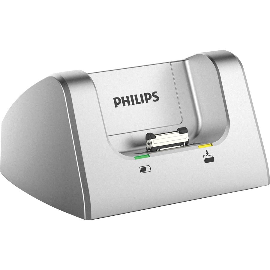 Philips Pocket Memo Docking Station - Docking - Charging Capability - Silver