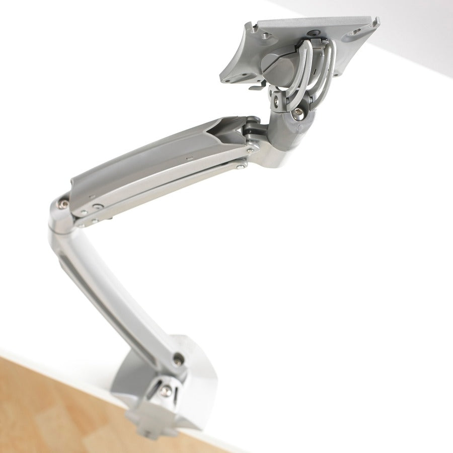 Chief Kontour K1D120S Mounting Arm for Flat Panel Display, Monitor, Display - Silver - Height Adjustable - 1 Display(s) Supported - 10" to 38" Screen Support - 25 lb Load Capacity - 75 x 75, 100 x 100 - VESA Mount Compatible - Aluminum - 1 Each
