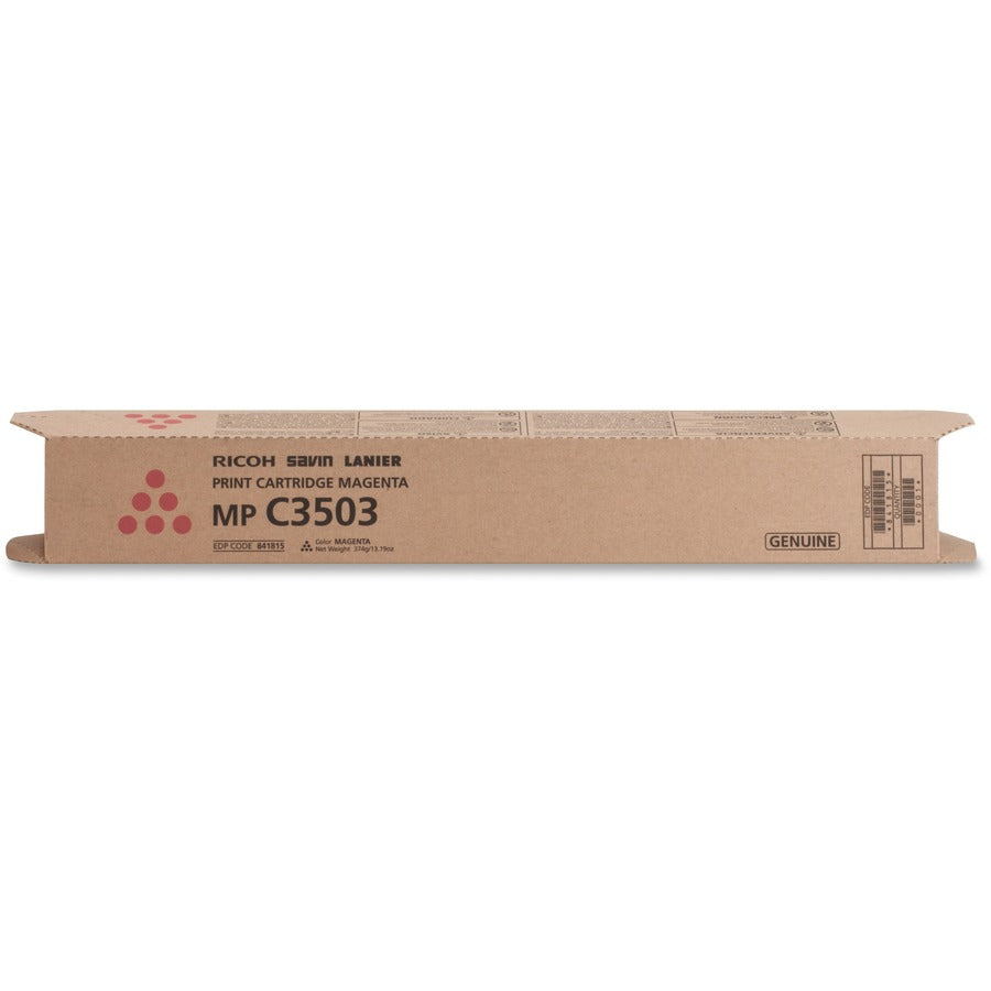 Ricoh Original Laser Toner Cartridge - Magenta - 1 Each - 18000 Pages