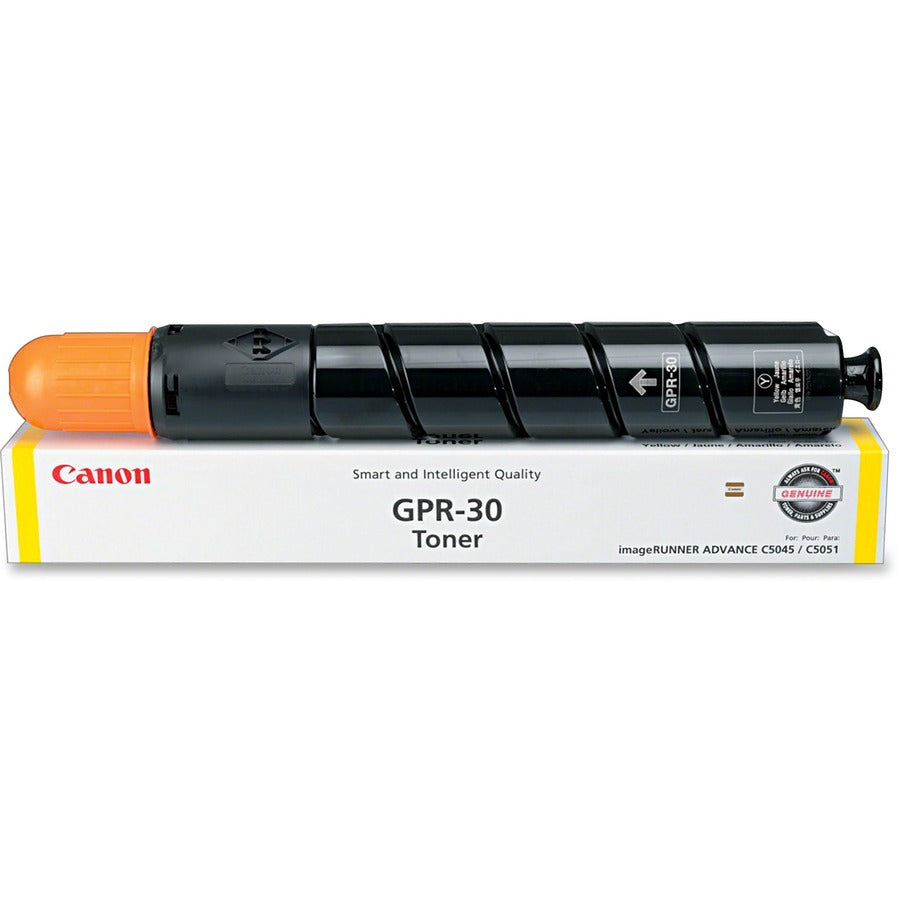 Canon GPR-30Y Original Laser Toner Cartridge - Yellow - 1 Each - 38000 Pages