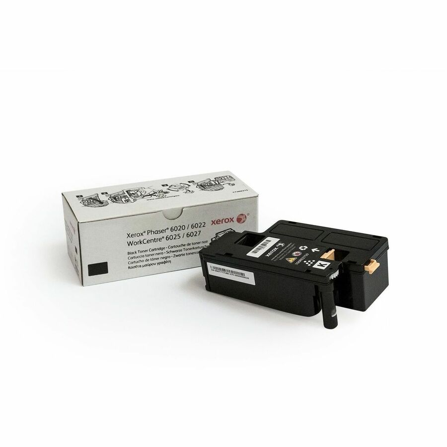 Xerox Original Standard Yield Laser Toner Cartridge - Black - 1 Each - 2000 Pages