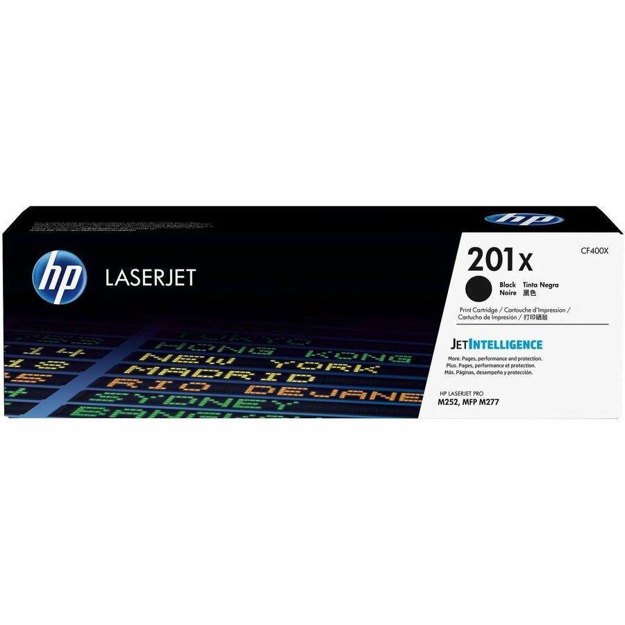 HP 201X Original High Yield Laser Toner Cartridge - Black - 1 Each - 2800 Pages