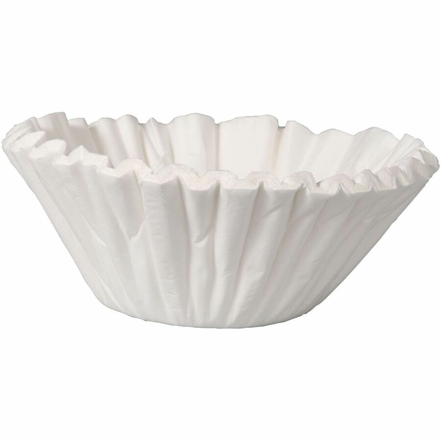 BUNN Tea & Coffee Paper Filters - Heavyweight, Disposable - 500 / Pack - White