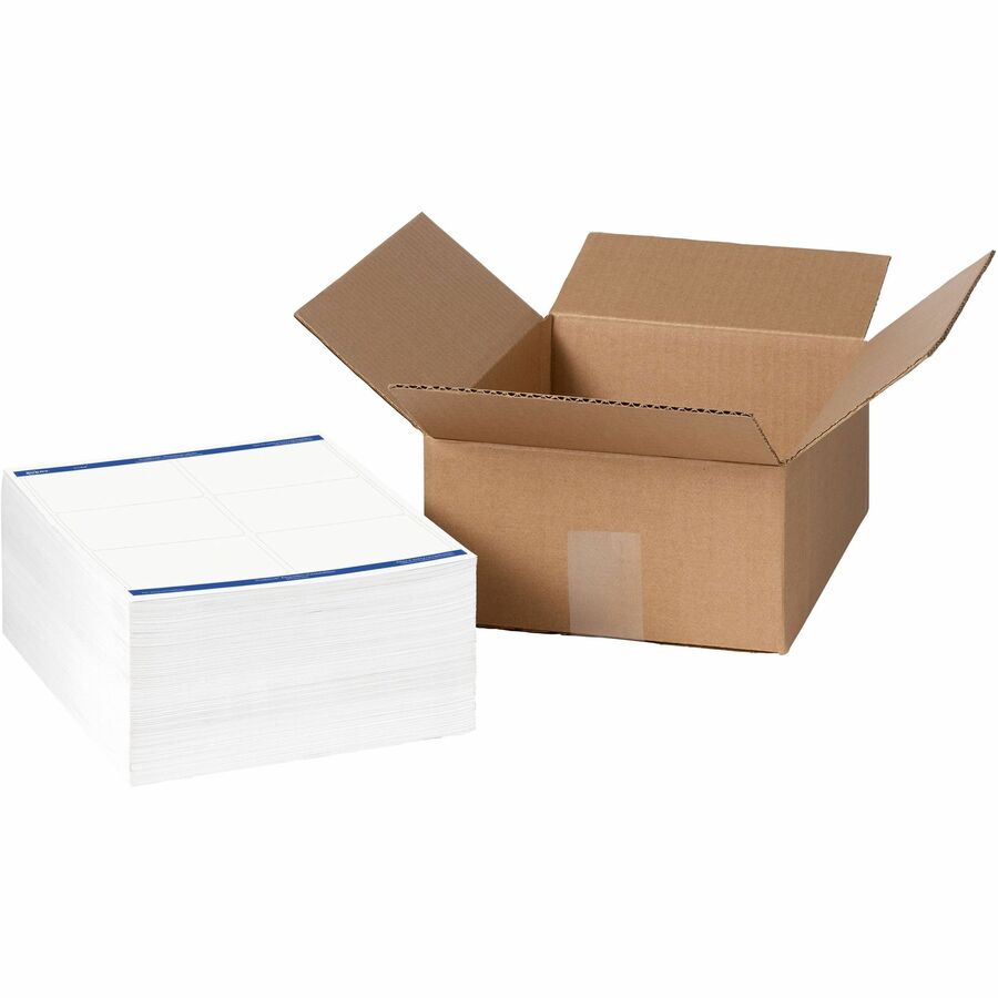 Avery&reg, Waterproof Labels, 2" x 4" , 500 Total (05523) - 3 21/64" Width x 4" Length - Permanent Adhesive - Rectangle - Laser - Matte White - Matte - Paper - 6 / Sheet - 6 Total Sheets - 3000 Total Label(s) - 500 / Carton