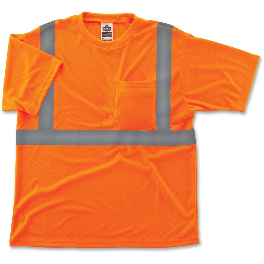 Ergodyne Class 2 Reflective Orange T-Shirt - 2XL Size