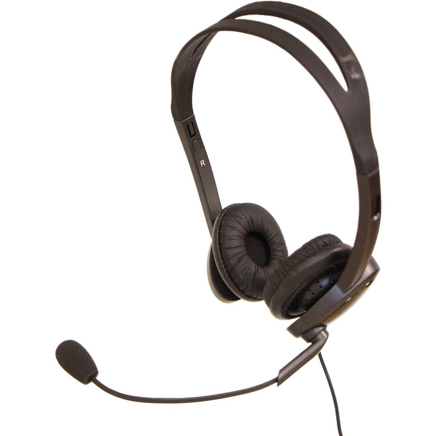Spracht ZŪ, M Stereo 3.5 and USB Headset - Stereo - Mini-phone (3.5mm) - Wired - 140 Hz to 20 kHz - Over-the-head - Binaural - Circumaural - 5 ft Cable - Noise Canceling