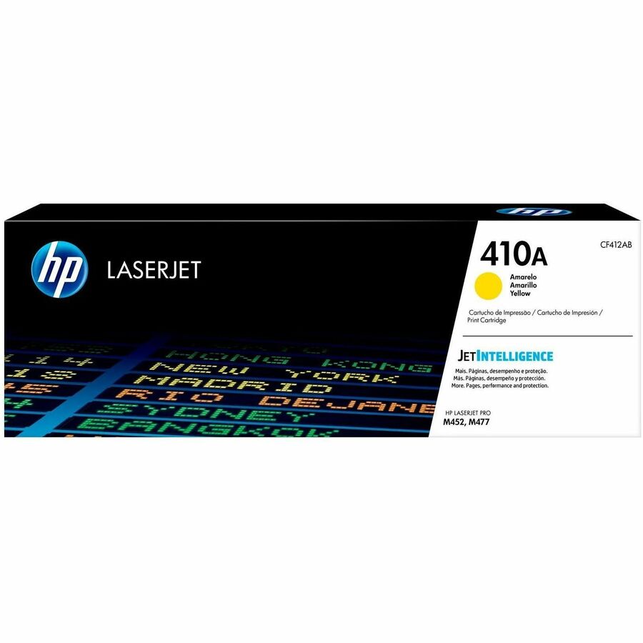 HP 410A Original Laser Toner Cartridge - Single Pack - Yellow - 1 Each - 2300 Pages